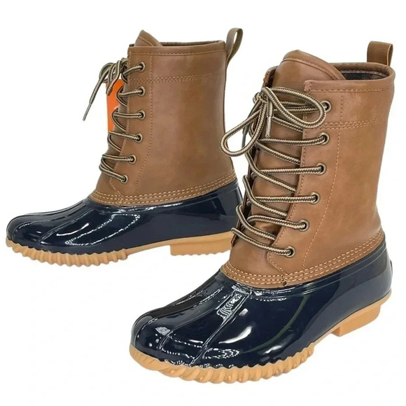 Sporto Ariel Tan Leather Medium Width Womens Duck Boots - Picture 9 of 12